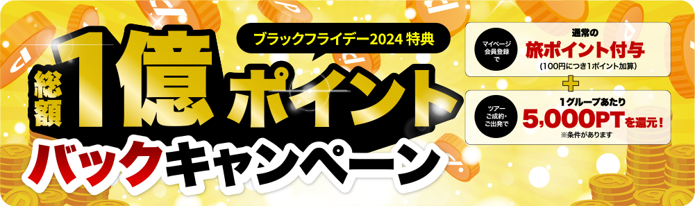 最大1億ポイントバックキャンペーン