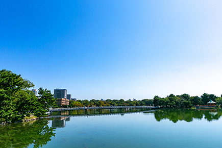 大濠公園01 ©福岡県観光連盟